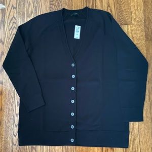 Talbots Black Cardigan - NEW with tag